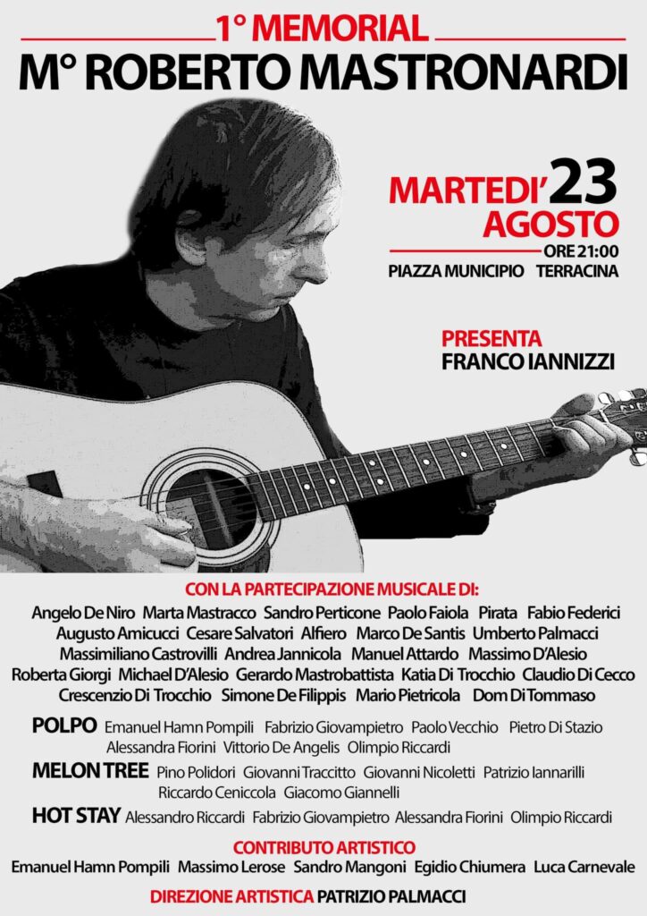 1° Memorial Maestro Roberto Mastronardi – Terracina