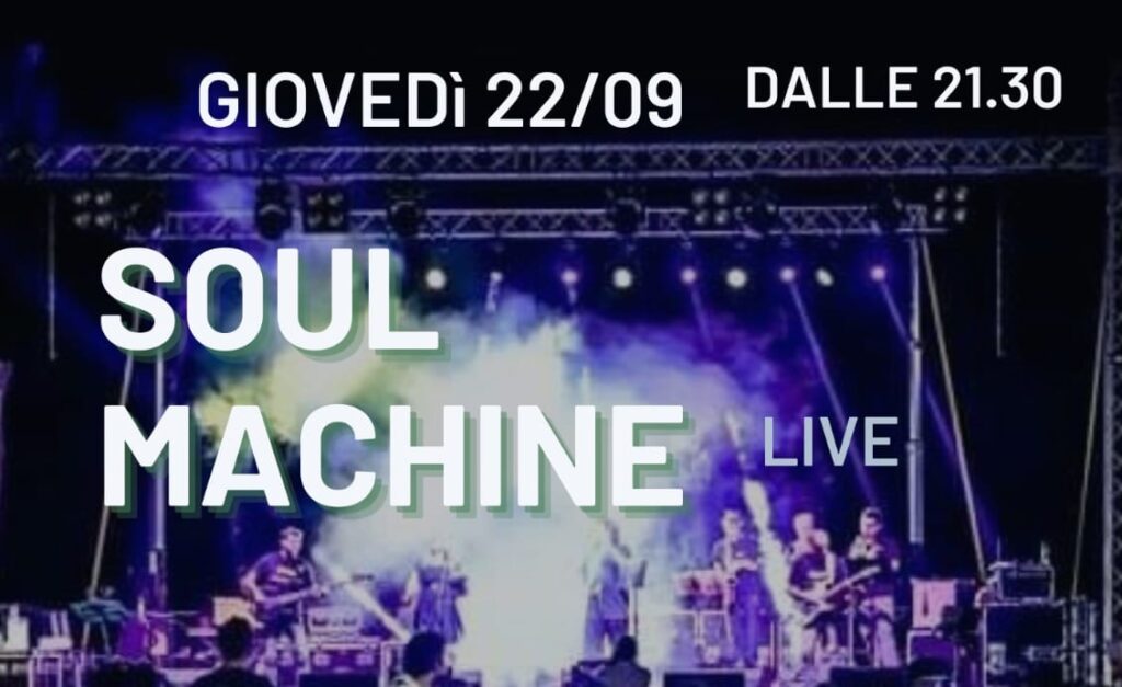 Soul Machine live al Kinsale Irish Pub – Nettuno