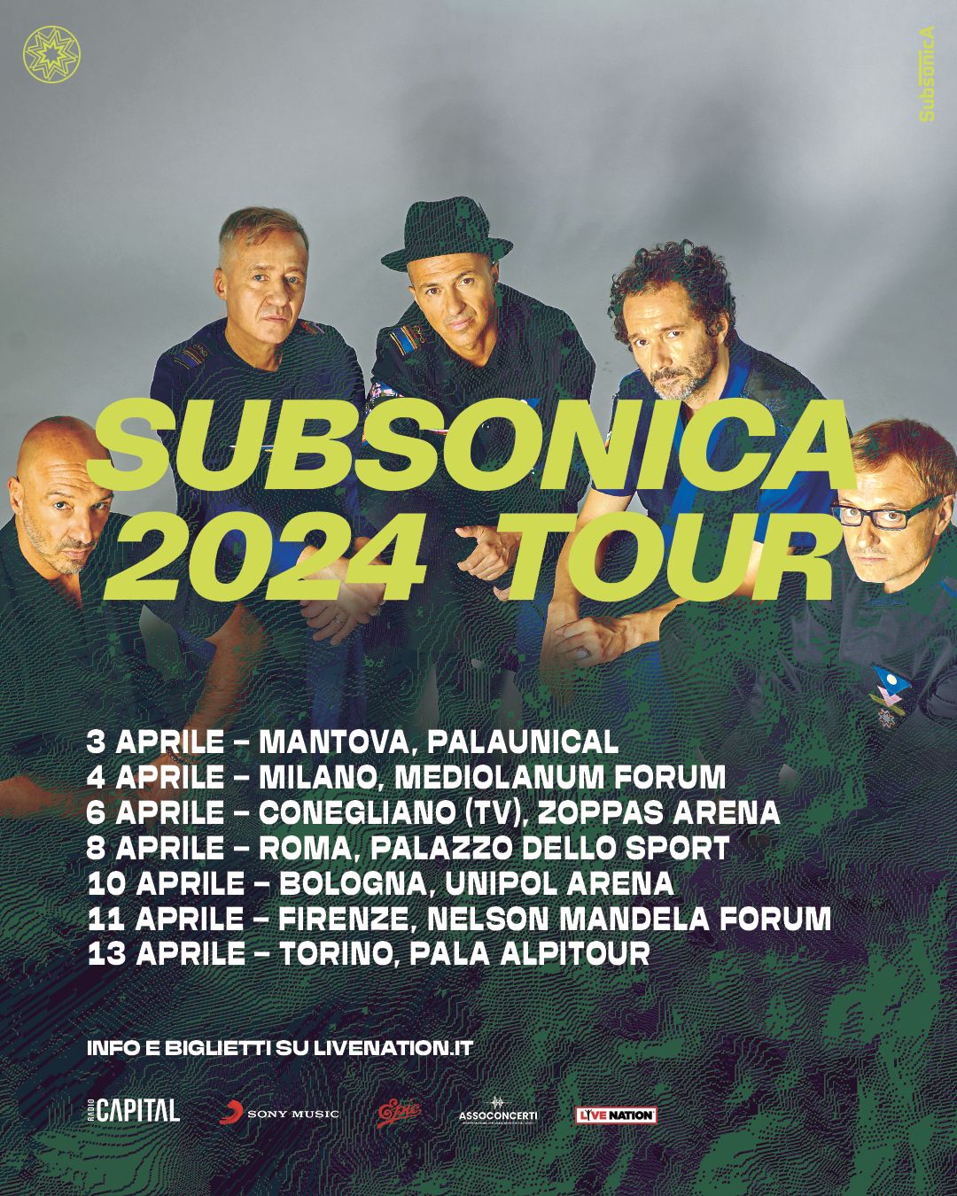 SUBSONICA TOUR 2024