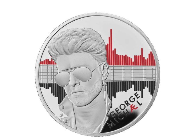 George Michael effigiato su una moneta commemorativa | Rockol.it