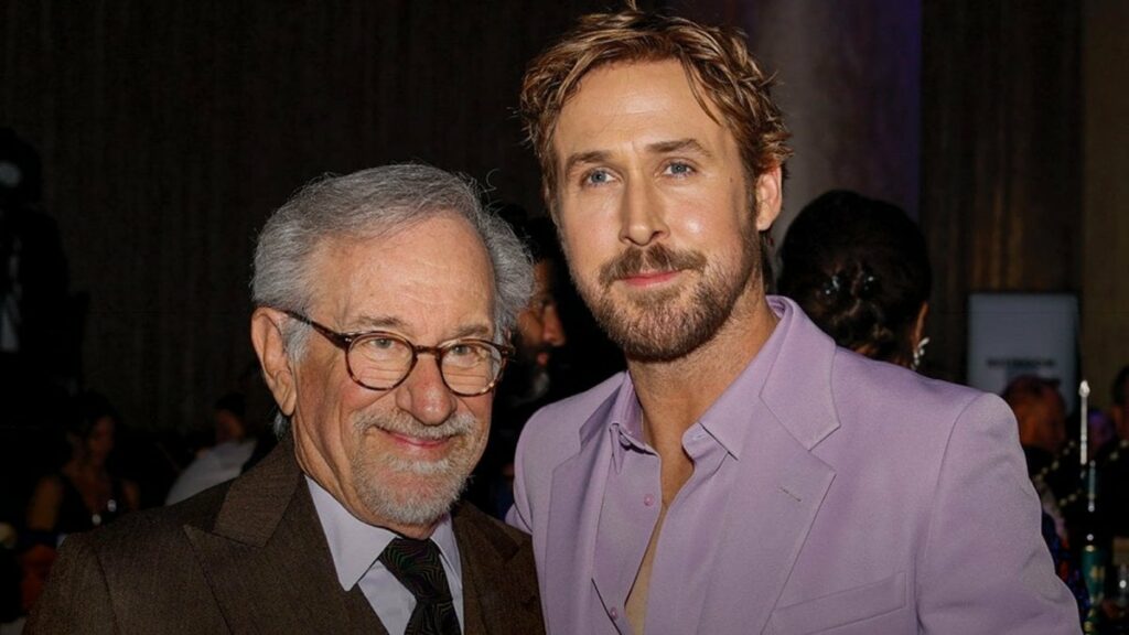 Ryan Gosling parla dell’incontro con Steven Spielberg: “Mi ha abbracciato e detto che ha amato The Fall Guy” | Movieplayer.it